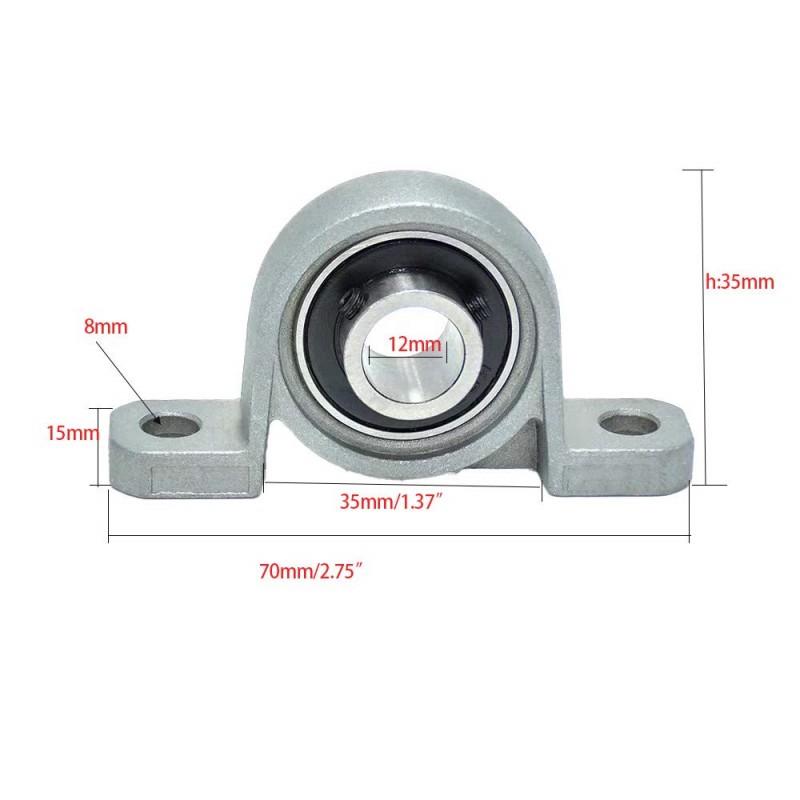 KP001 Pillow Block Mount Bearing