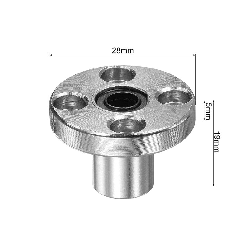 LMF6UU Linear Ball Bearings Round Flange For CNC Machine And 3D Printer