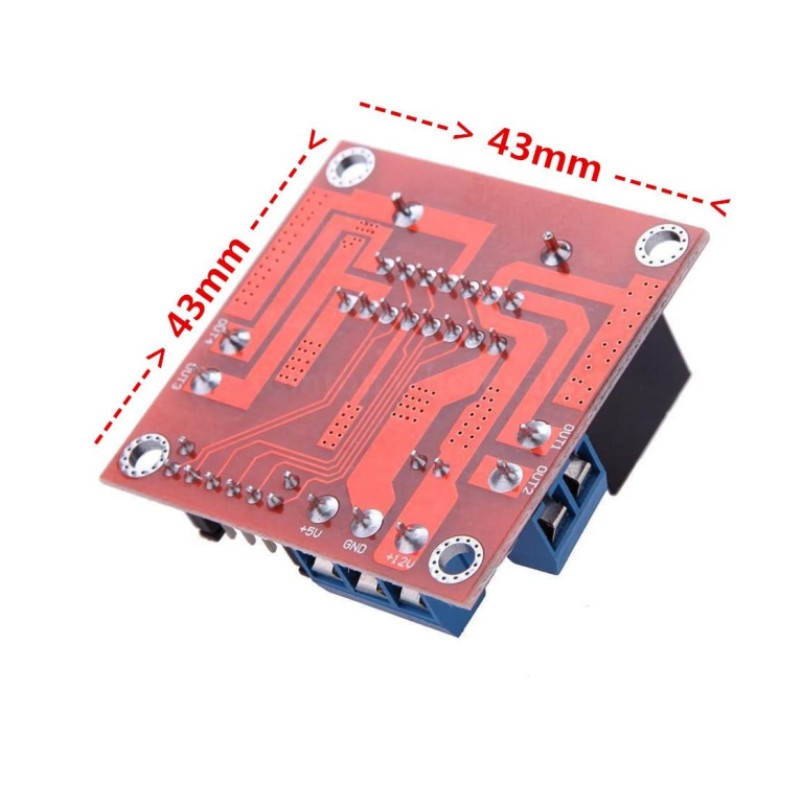 L298N Dual H-Bridge Motor Drive Controller For Arduino Smart Car Robot