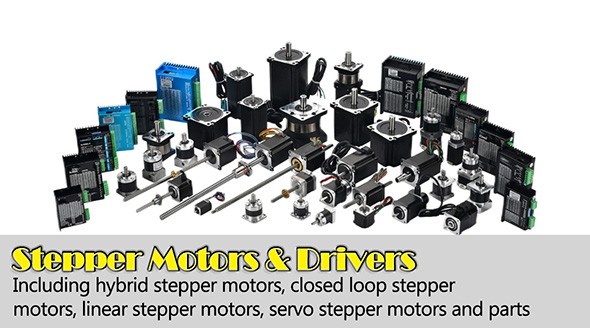 all standard stepper motors in the market from olearn3d