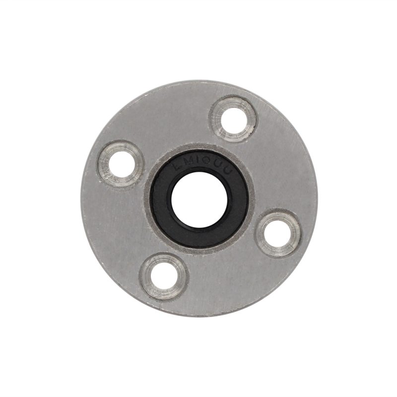 LMF10LUU Linear Ball Bearings Round Flange Long Bushing