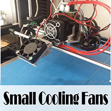 small cooling fans for 3d printer or small machine