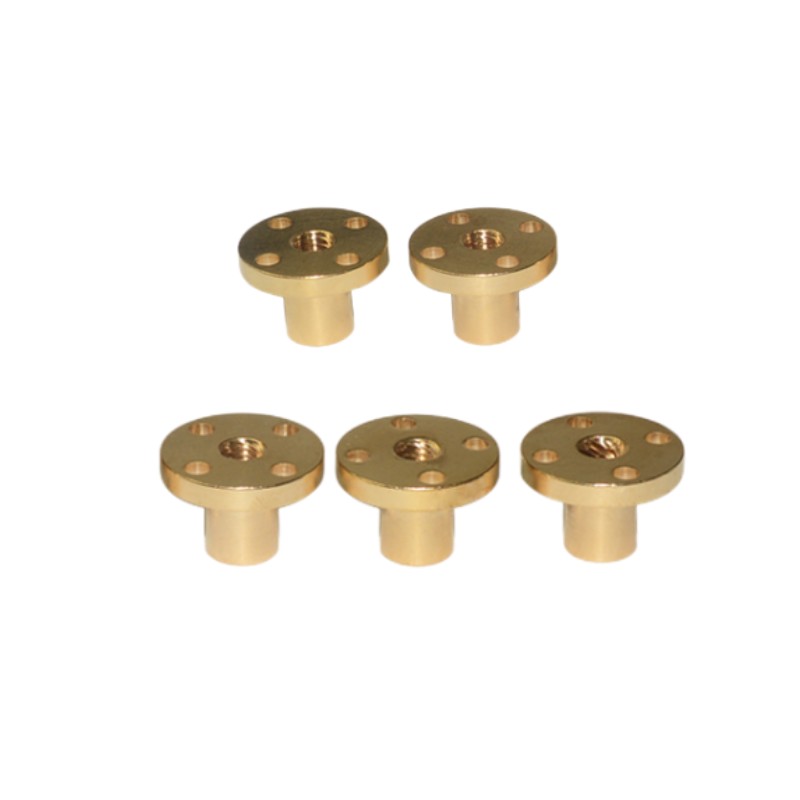 T6 Brass Nut 6mm Diameter Leadscrew Bushing