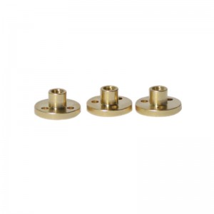 T5 Brass Nut For 5mm Diameter Leadscrew