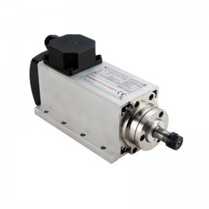 1.5KW Air Cooled Spindle Square CNC Spindle Motor