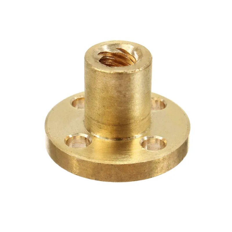 T8 Brass Nut For 8mm Diameter Leadscrew