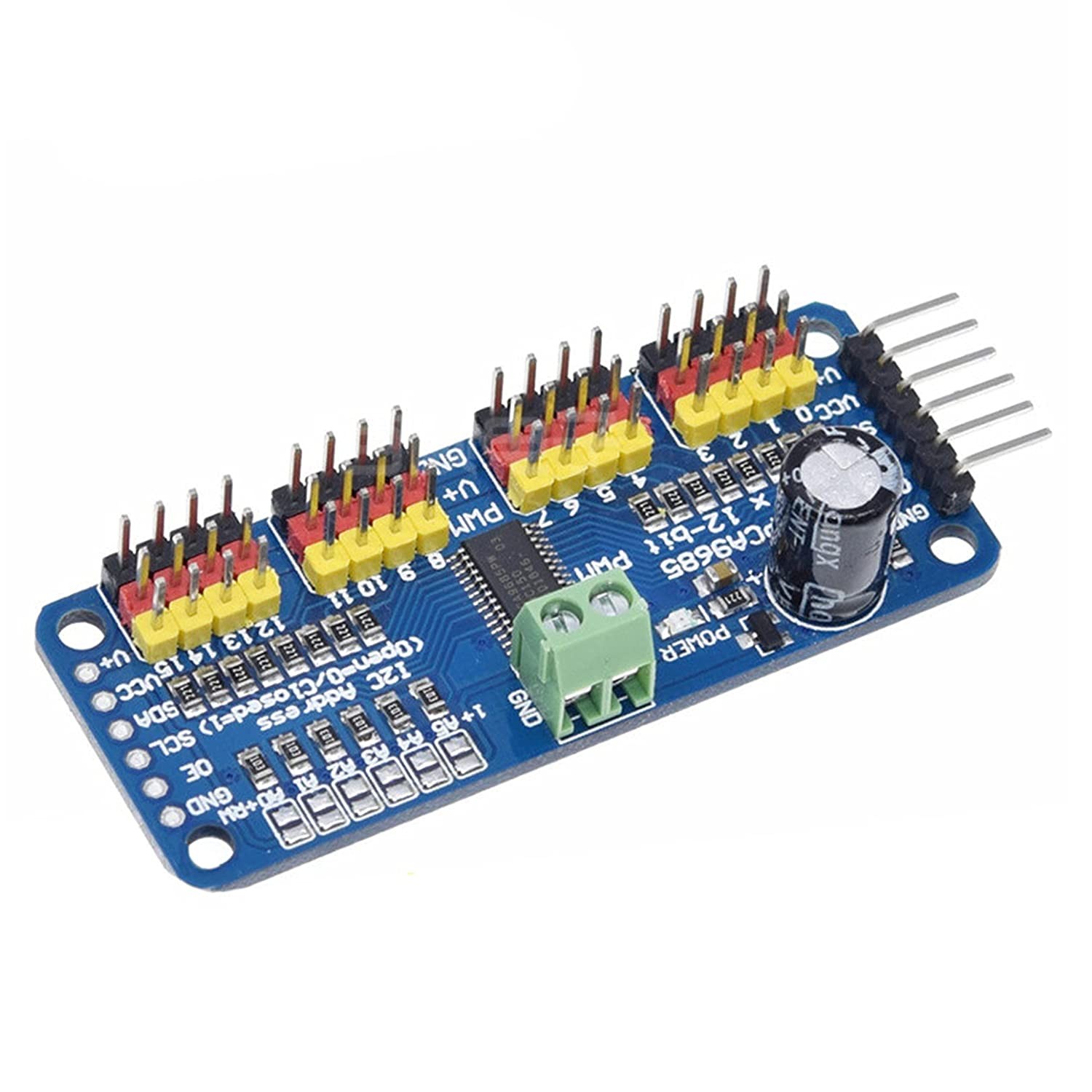 PCA9685 16 Channel PWM / Servo module I2C