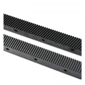 (Black) 1.25mm Helical Rack 671mm Length