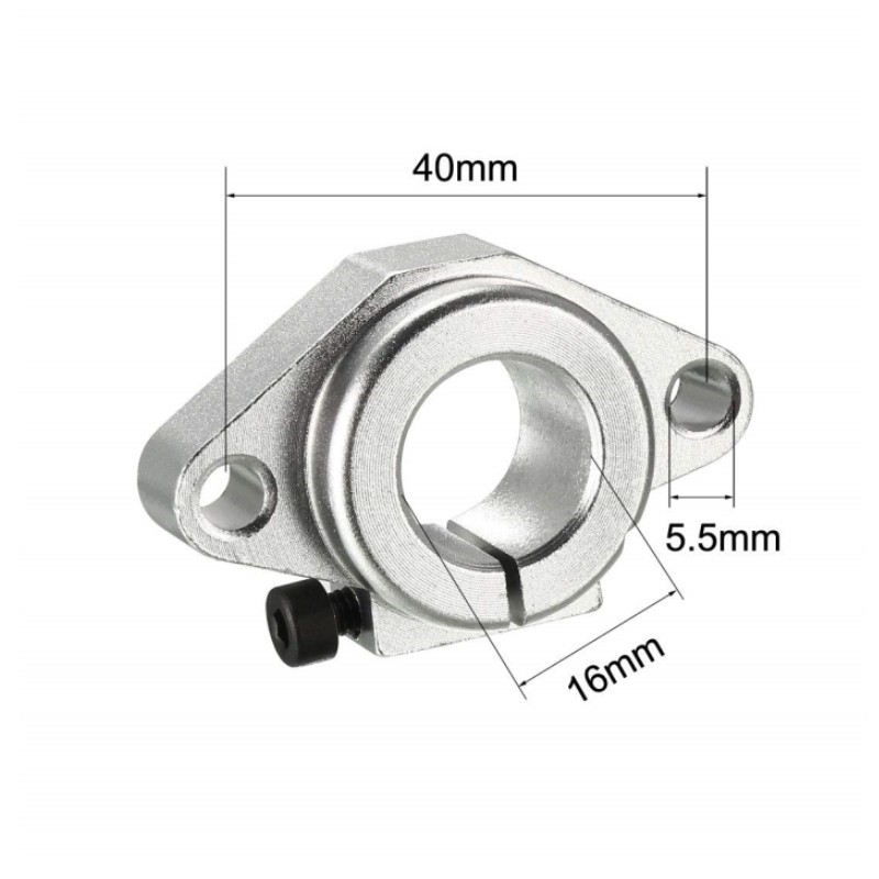 SHF16 Linear Rail Shaft Support